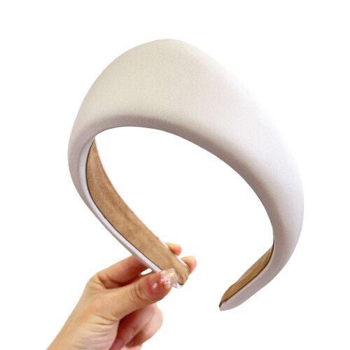 Stijlvol driehoekig haaraccessoire Brits comfortabel,-Beige