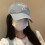 Stylish Cotton Hat Adjustable Closure Bowknot Accent-Pink 5
