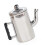 Classical Mini Coffee Pot Sturdy Metal Construction For-Silver 1