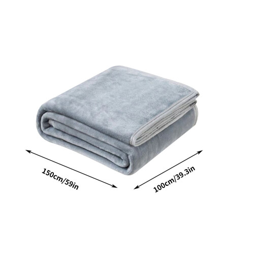 Couverture en flanelle 100x150cm Velours Corail Chaud 2