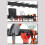 Gravities Locking Ski Snowboard Wall Mount Secure Storage Rack 2