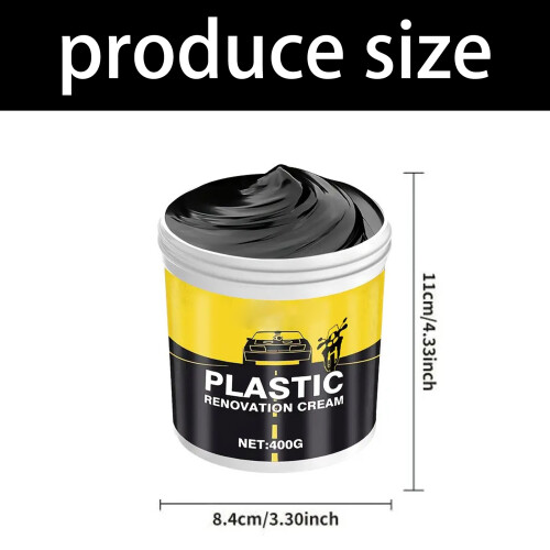 Auto-Kunststoff-Renovierungspaste,-400g 2