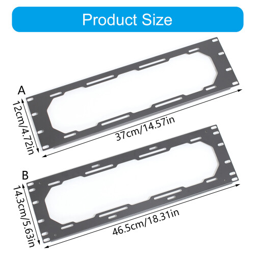 Universal Steel Fan Bracket with Galvanized Steel-12CM 1