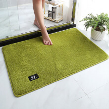 Superabsorberende, antislip badmat met rubberen achterkant, 40x60 cm