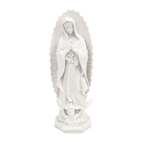 Vor Frue af Fátima harpiksfigur 30,2 cm