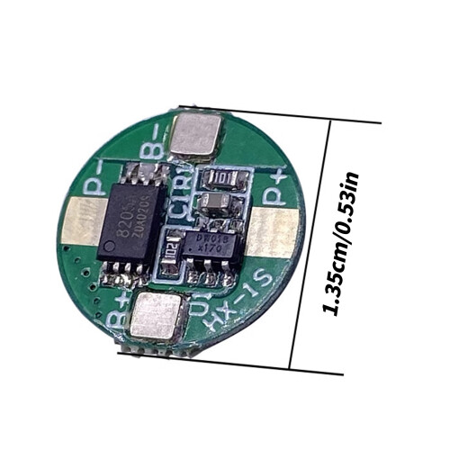 BMSs Protections Board Module For 3.7V 14500 Liion Battery-4pcs 2