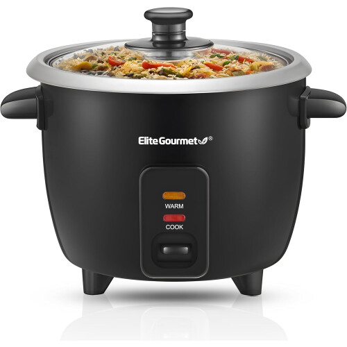 Elite Cuisine ERC-003Ηλεκτρική Ρυζομάγειρας 3 Φλιτζάνια