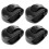 Fishing Poles Bundler with Hook Storage Keeper-Black 4 pack 1