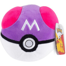 Plyšová hračka Pokémon Master Ball se závažím na podstavci
