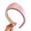 Fashionable Triangular Hairband For Women-Light Pink 1