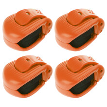 Accessoires voor reisvisgerei Hengelhouder Clip-Oranje 4-pack