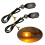 Motorcycle LED Turn Indicator Small Ellipsoid Housing Simple DIY 6