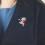 Mooie kattenbroche versierd met hartlegering mode-sieraden-Goud 7