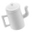 Classical Mini Coffee Pot Sturdy Metal Construction For-White 1