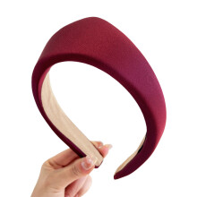 Fashionable Triangular Hairband For Women Comfortable-Burgundy