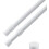 Verstelbare veerstang 16–28 inch wit, 2 stuks 1