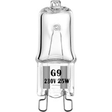 G9 Halogen Stekeovnspærer 25W 230V 2700K Sett med 4