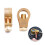 Universal Brass Battery Terminal Connector Clamps with Bolts 7