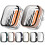 Case Screen Protectors for Watch X5 PC Full Coverage Frame-Pink 3