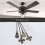 Ceiling Fan Pull Chain Set Antique Bronze 8 pcs 4