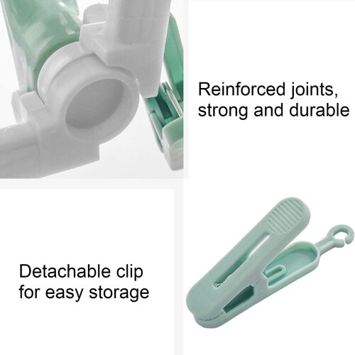 Faltbarer Sockenhalter mit Clips – 2er-Pack 2