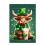 St. Patricks dag hageflagg 30x43 cm dobbeltsidig 5