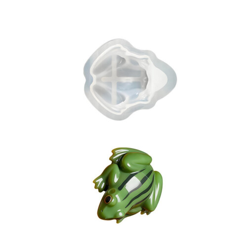 Weiche Silikonform in Tierform, DIY-Harz,-Frosch
