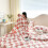 Couverture en flanelle douce et pelucheuse 150 x 200 cm 5