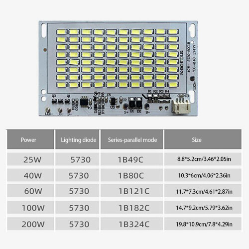 25W/40W/60W/100W/200W Waterproof Solar LED Light Board-60W 1