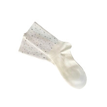 Sparkling Full Rhinestones Rhinestones Ankle Socks-White