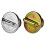 Fuel Tank Cap Strong Metal Replacement Part Leak Proof-Silver 2