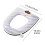 Housse de siège de toilette tricotée – Extra épaisse, lavable, 3