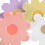 40-pack blommiga papperstallrikar 17 cm 3