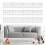 12PCS Interlocking Under Couch Pet Fence Panels Under Bed-Black 2
