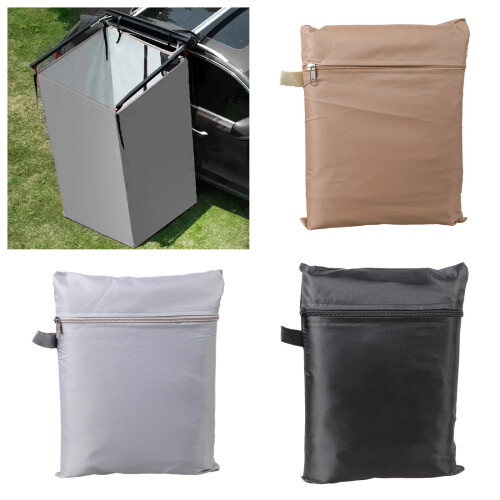 Multiple Purpose Outdoor Shower Tent Quick Assembly-grey 2