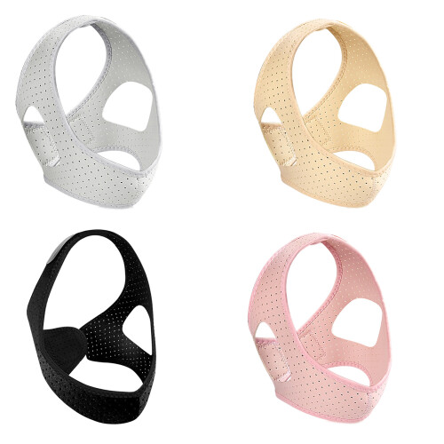 AntiSnore Chin Strap Pressure Free Adjustable Snoring-Black 1