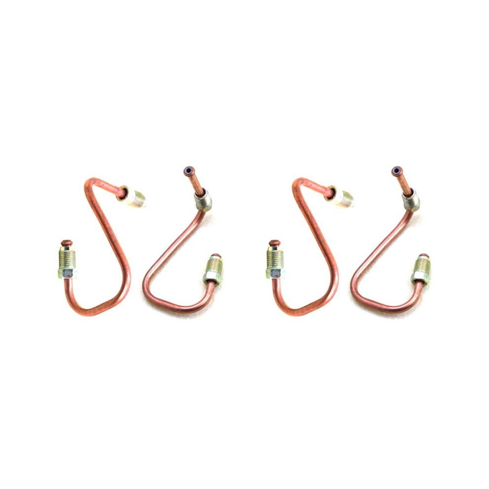 4X 8D0611721f 8D0611722f Car Front Left & Right Brake Hydraulic Pipe Fit For B5 A4 A6 S6 Avant 4713734728459