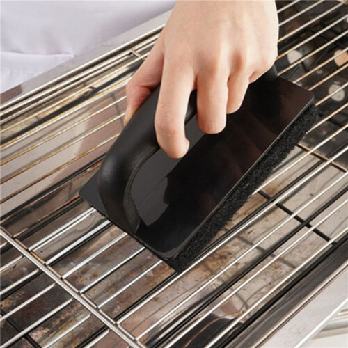 2X Versatility Griddle Cleaning Kit Grill Cleaner Tool Set for Hot or Cold Surfaces Scraper Cleaning Brushes
