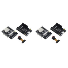 2X ESP32-CAM Development Board WiFi Module+OV2640 Camera+Base ESP32 WIFI IoT Motherboard Dual-Core 32-Bit CPU