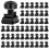 100Pc M6x16mm Computer Rack Mount Cage Screws and Nuts & Washers for Rack Mount Server Cabinet,Rack Mount Screw Cage Nut 1