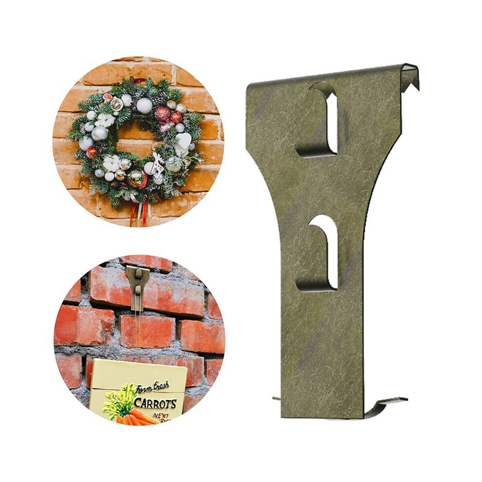 Brick Hook Clips-Bricks Hook Clip For Hanging Outdoors Wall Pictures, Brick Hangers Fastener Hook Brick Clamps 8Pcs 6031068251381