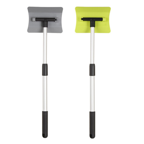 Extendable Snow Scraper Car Ice Scraper With Reinforced-grey 2