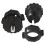Quick Release Action Camera Mount Adapters 17mm Ball to 1/4-5 2