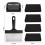 2X Versatility Griddle Cleaning Kit Grill Cleaner Tool Set for Hot or Cold Surfaces Scraper Cleaning Brushes 7