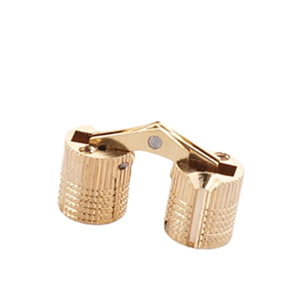 2Pcs Cylindrical Furniture Hinges Metal Barrels Hinges-10Mm 7751001590900