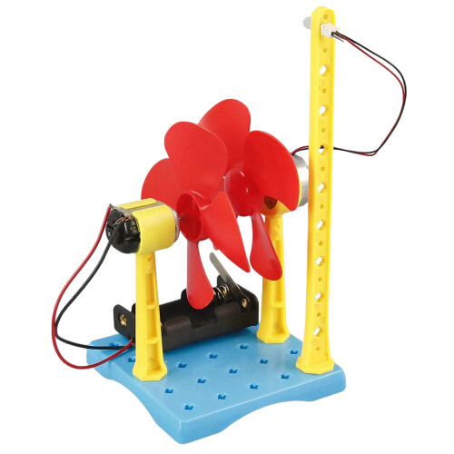 Wetenschapsexperiment Windenergiemodel-montageset Kinderveilige