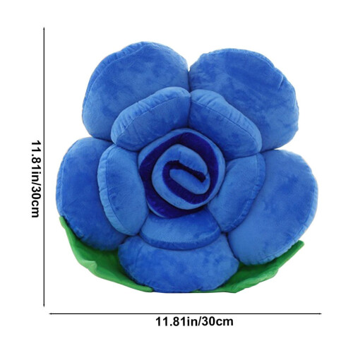 Flower Throw Pillow Cushion with Insert 18x18 Inch 2