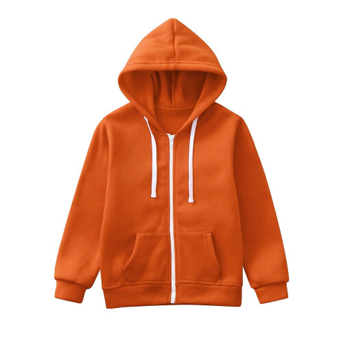 Barnegenser med glidelås, polyester, unisex 2