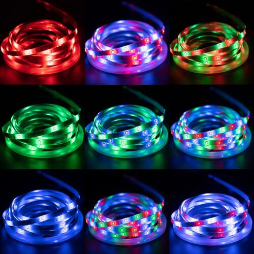 Τηλεχειριστήριο USB με ταινία φωτισμού LED RGB 0,5-5 μέτρα 2