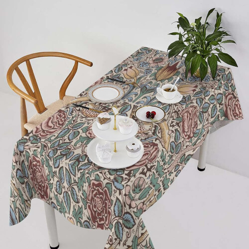 Τραπεζομάντιλο William Morris 60x120 ίντσες από πολυεστέρα